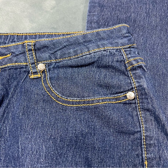 🌼Machine Dark Wash Jeans, Size: 32 - Picture 6 of 12